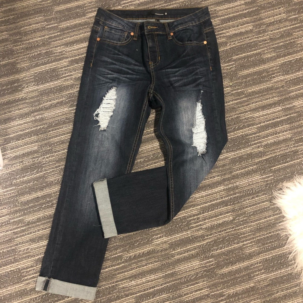Dark wash jeans